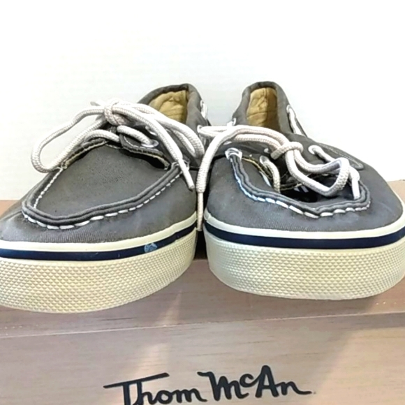 THOM MCAN BURNHAM BROWN DECK SHOES SIZE 11 - Picture 7 of 10